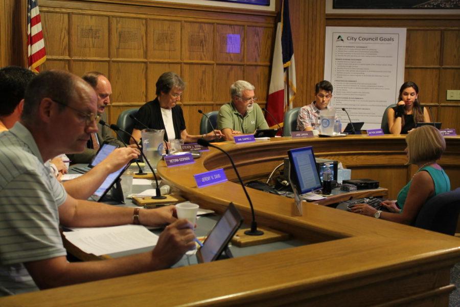The Ames City Council met Tuesday for the first time of the school year to discuss, among other things, the Kingland Systems Campustown Redevelopment Project.