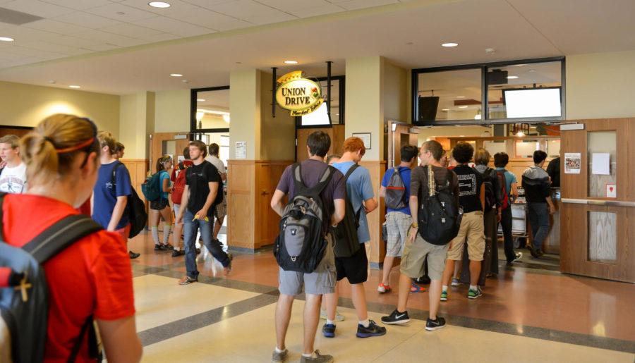 The increase of students in ISU has causing the overflow of the dining hall.