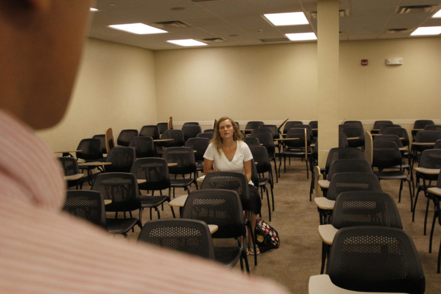 Only one person came to speak at the most recent Board of Regents meeting.