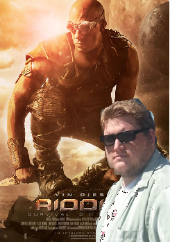 Riddick achieved a 3/5 by Iowa State Daily movie reviewer Nick Hamden. Picture photoshopped due to actual poster being almost black and bad reflections. 