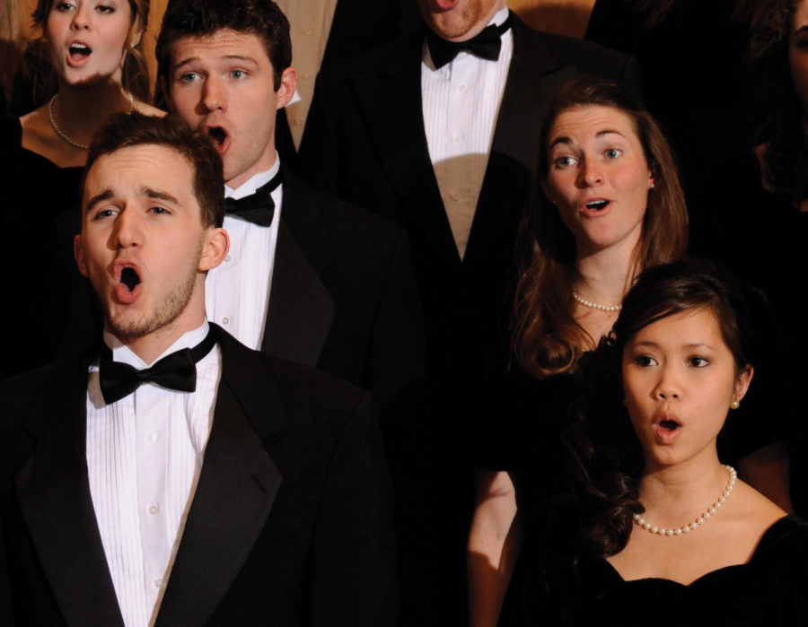 Iowa State Singers is the only co-ed choir on campus and is directed by James Rodde. 
