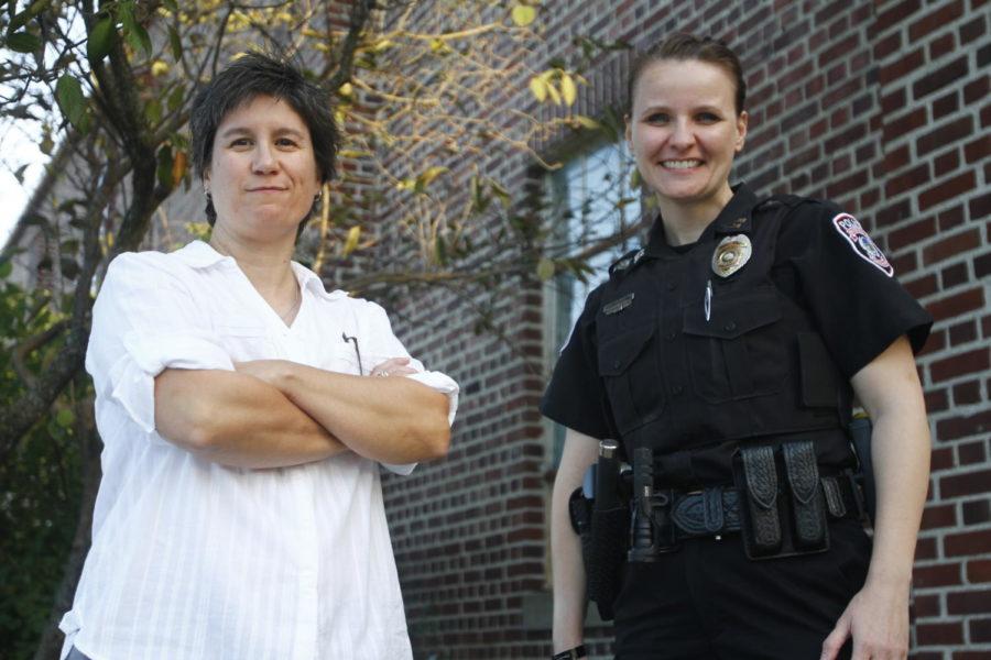 Dawn Sweet and Lt. Carrie Jacobs have worked together on a case study that involves behavior and threat assessment. Jacobs involvement in the research opens doors for Sweet in terms of information and resources.