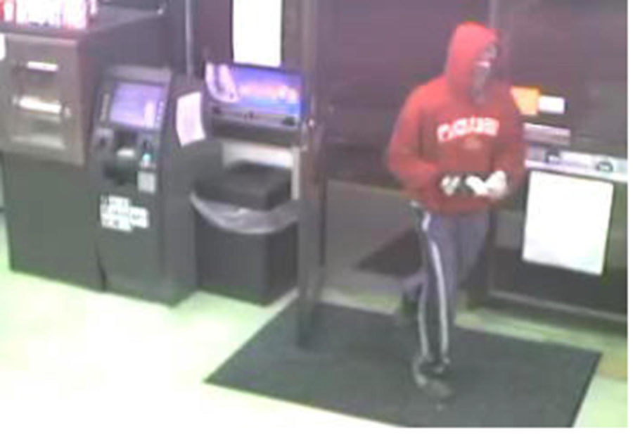 The Ames Police Department requests help identifying this individual in connection with an attempted robbery at the Swift Stop on Sixth Street.