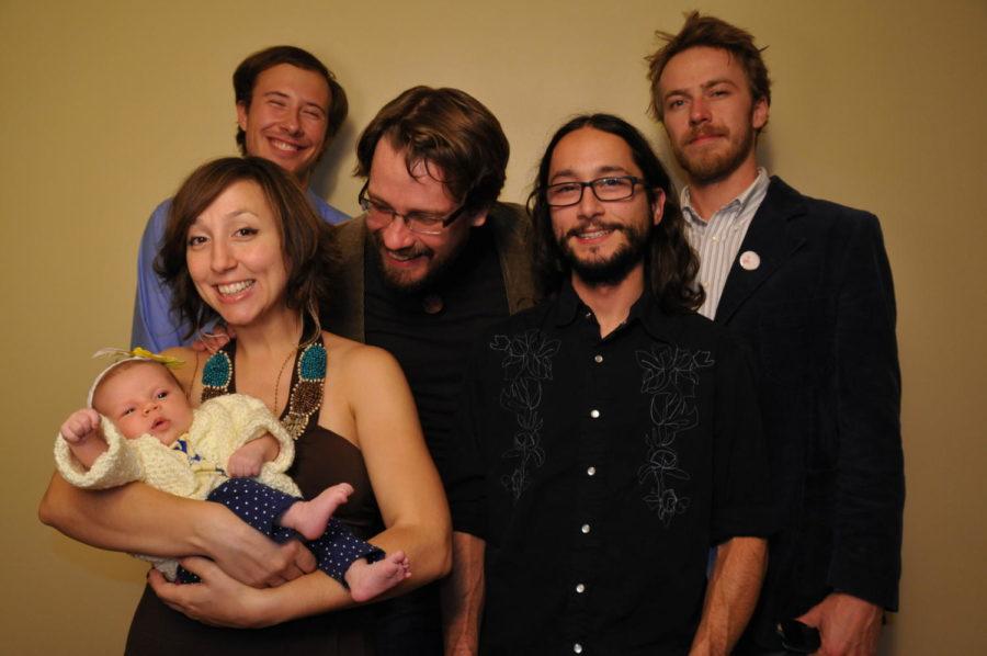 World music/folk rock band The Ragbirds kicked off their New Baby Tour in September after the birth of two of the band members’ child. The Ragbirds are set to perform at 9 p.m. Friday at the Maintenance Shop, with their newest member in tow.