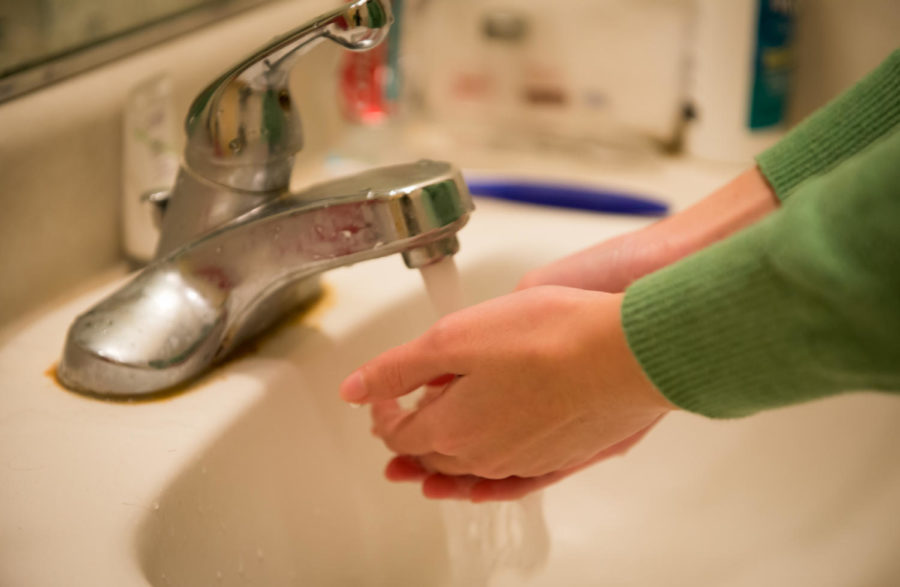 Hand washing is the number one way to fight any infection, a full 20 seconds equivalent to counting out the ABCs is recommended when washing. Hygiene of the surrounding area and everything you touch plays into passing illness.