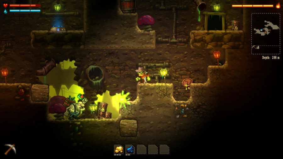 Screenshots+from+the+game+SteamWorld+Dig+by+the+Valve+Corporation