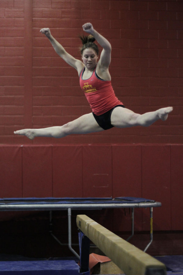 While preparing for the 2012-2013 gymnastics season, then-junior Michelle Shealy injured her upper back and lower neck after falling on her head when she decided to change her dismount off the bars at the last minute. Despite her injury, Shealy went on to compete throughout the whole season, earning national recognition. After the season, doctors told Shealy to take it easy to prevent making her injuries worse. Shealy has now come back to compete for Iowa State after trying different therapies and taking time off to recuperate.