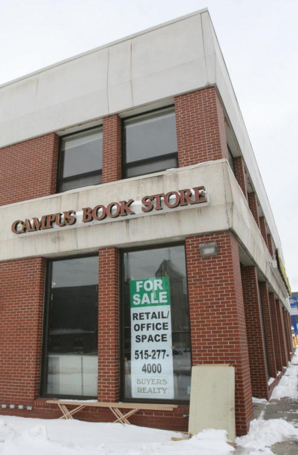 The Campus Book Store building on Lincoln Way across from the Memorial Union. Final project plans are under review.