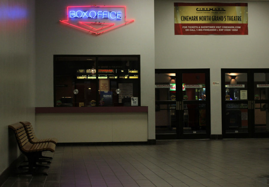 Cinemark North Grand 5, the dollar theater located inside North Grand Mall, is closing its doors April 19.
