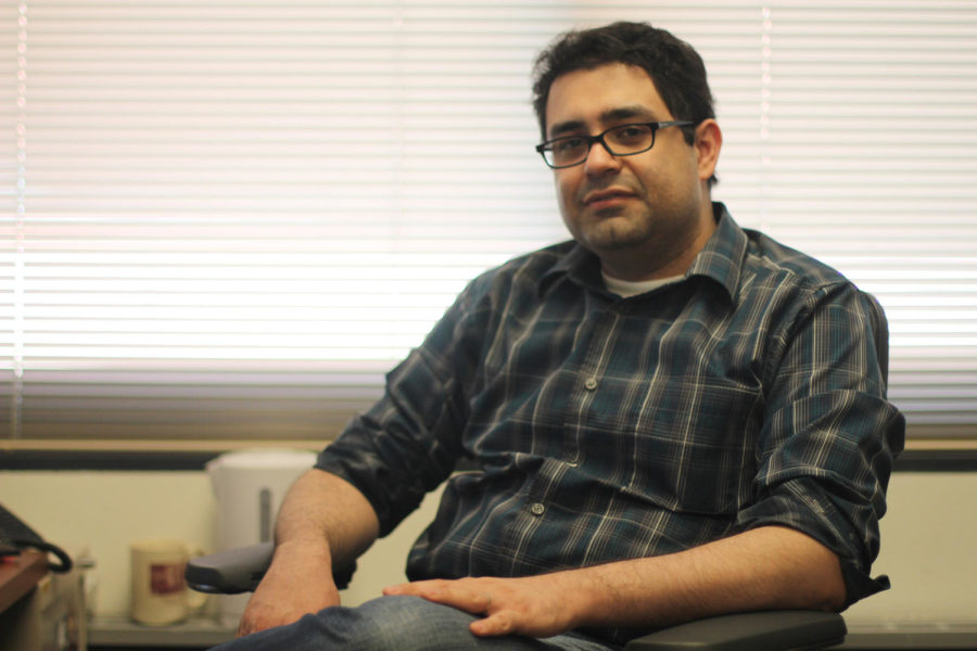 Reza Montazami, assistant professor of mechanical engineering and the creator of a way to fully dissolve electronics down to virtually nothing, is working toward his long-term goal of remotely activating electronics to dissolve. 