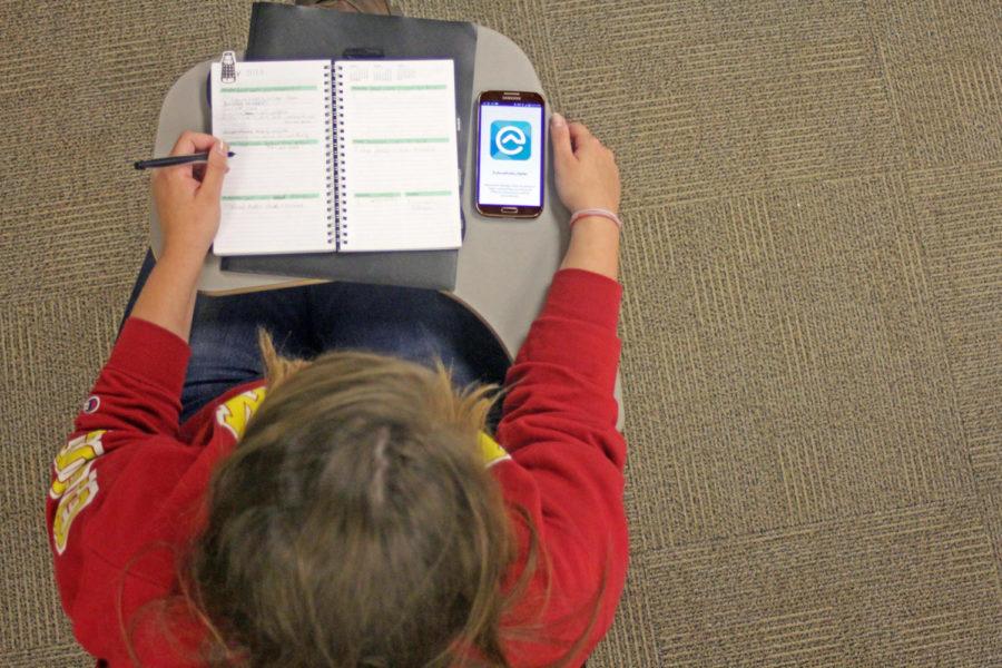 An app recently devoloped by ISU students allows users to silence their phone based on their location and time.
