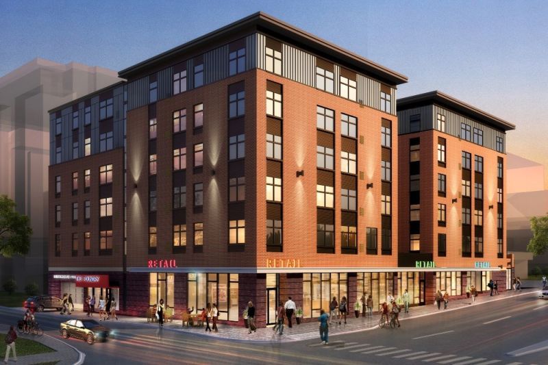The Foundry will be a six-story, 53 unit building that will replace the old Campus Book Store in Ames.