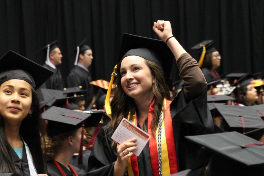 On May 10, undergraduates walked across the stage at Hilton Coliseum for Iowa States spring commencement ceremony.