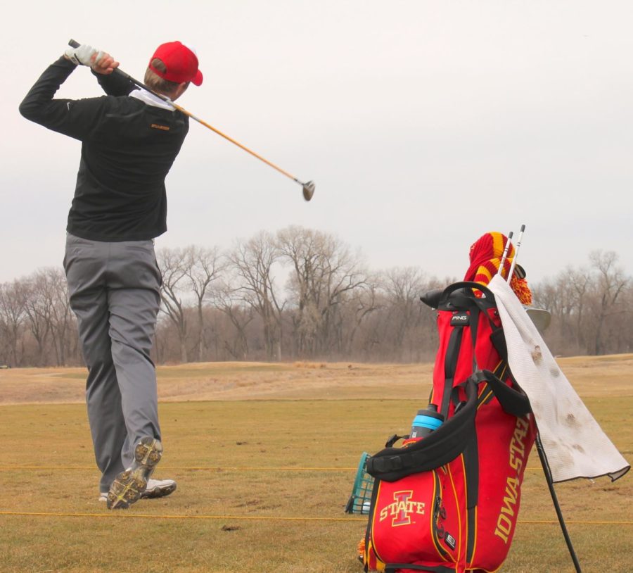 ISU mens golf team begins to prepare for future tournaments as the colder weather begins to subside providing favorable conditions on the green. 