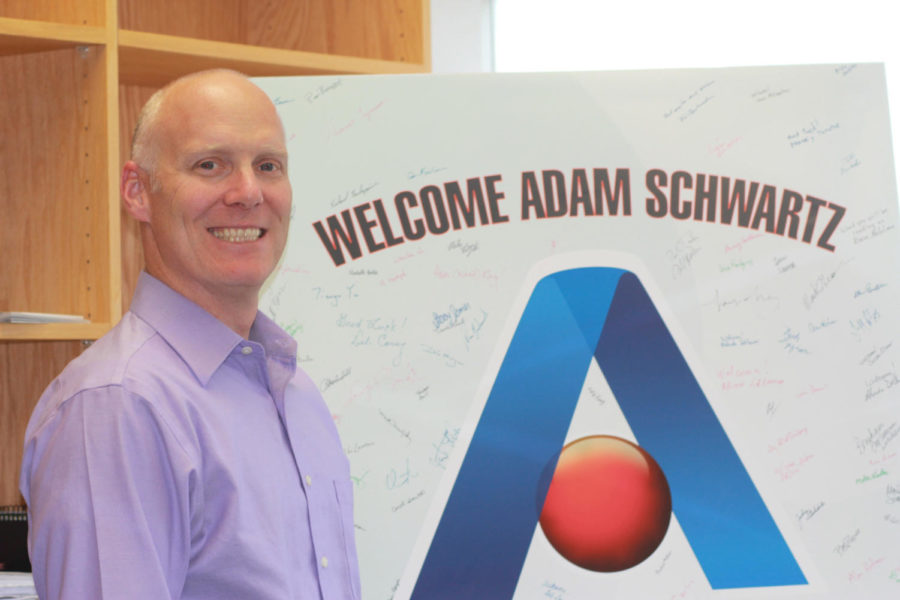 Adam Schwartz is the director of Ames Laboratory on campus. During his first month, he’s overseen a ground breaking for a new project, the first new building in 21 years. 