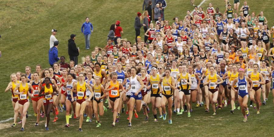 Racers from all across the region participated in NCAA Midwest Regional on Friday, Nov. 15, at the ISU Cross-County Course. 
