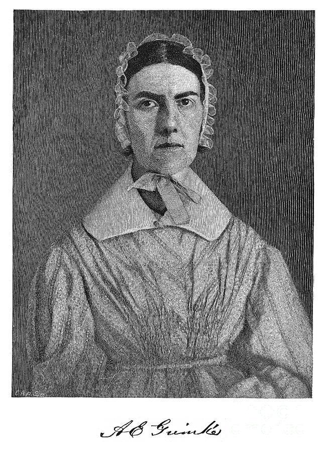 1835 — Southern-born public speaker Angelina Grimke writes to abolitionist William Lloyd Garrison, endorsing his a cause worth dying for anti-slavery declaration.