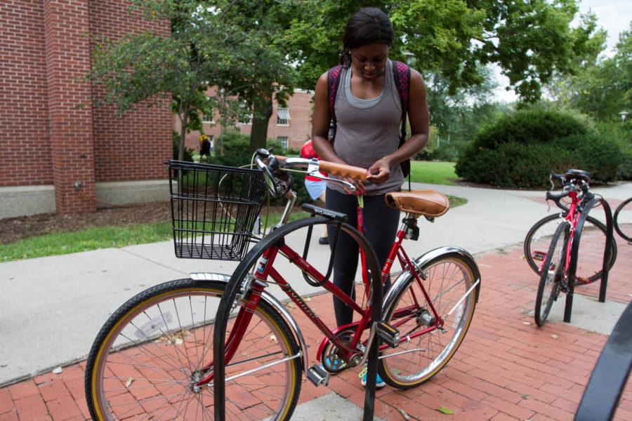 Get a bike lock so your bike is secure on campus.