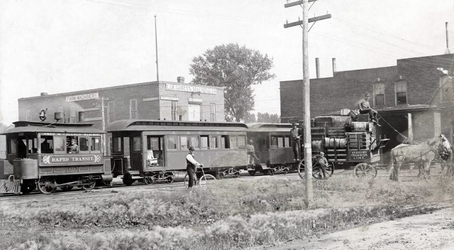 The Dinkey train used to connect Iowa States campus with the rest of Ames. The Dinkey train began as an idea for a horse-car railway. It began running in 1891 and was replaced by buses in 1929. The Hub, the Dinkey’s terminal, is now a cafe and study spot today.