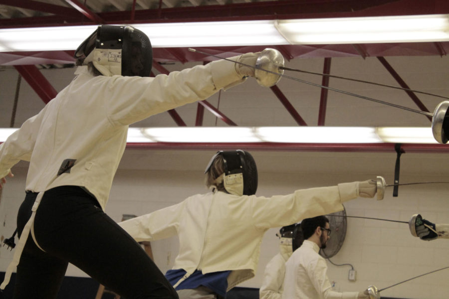 A great way to relieve stress is by joining clubs and doing extracurricular activities. Fencing is one of many clubs Iowa State has to offer. It’s a good way to not only focus on something besides class, but it also gives students a way to create a network of friends.