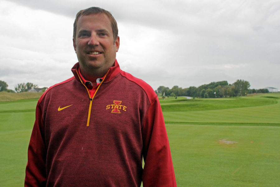 Chad+Keohane%2C+the+new+assistant+golf+coach%2C+joined+Iowa+States+coaching+staff.