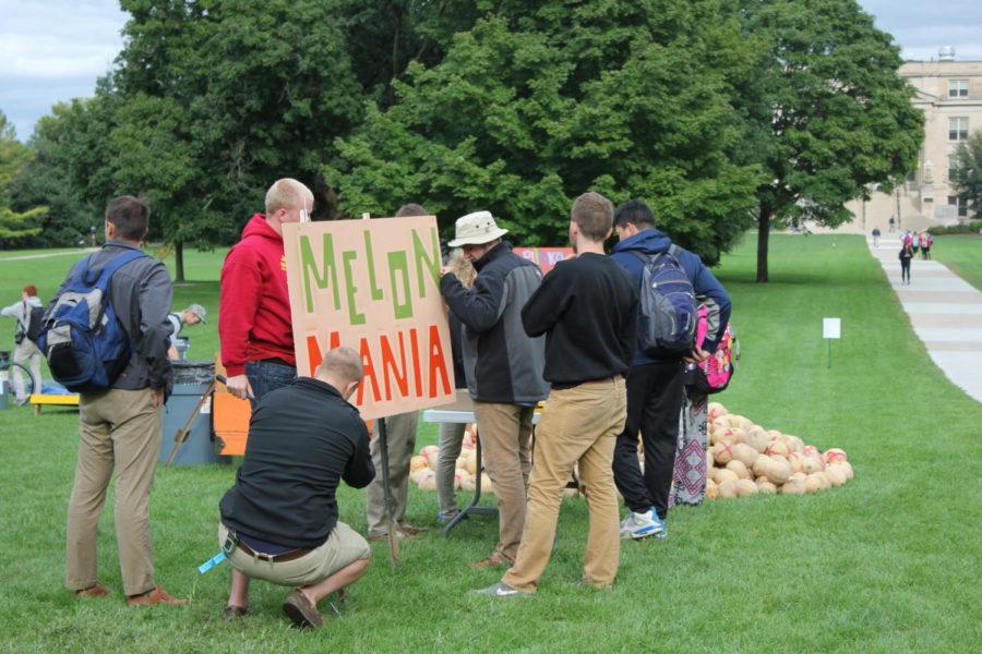 Melon Mania took place on Sept. 11 on Central Campus. The event was started in order to raise money for children in Uganda.