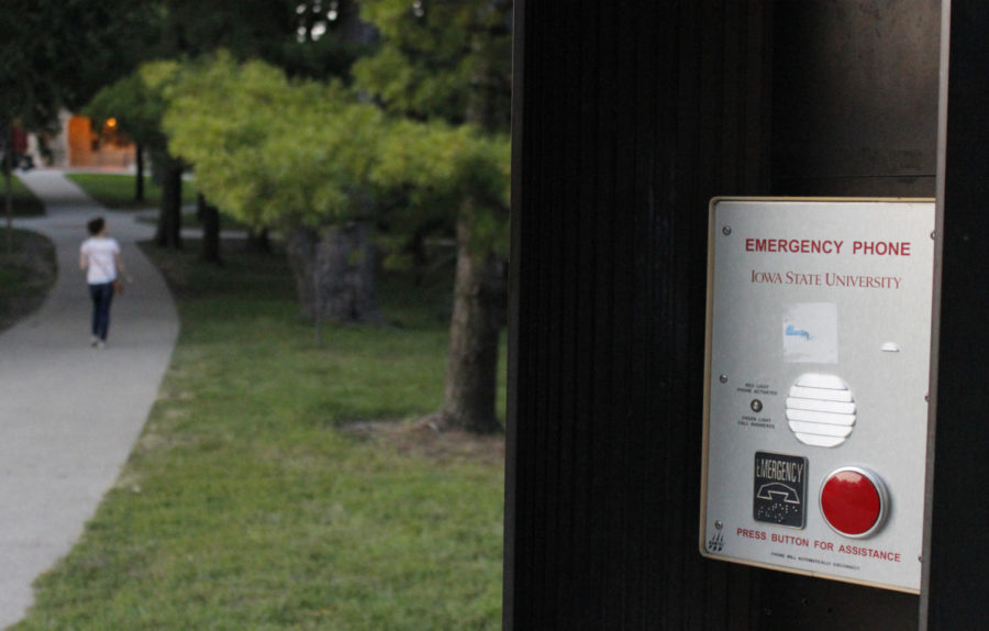 The Environmental Health and Safety building is located northwest of campus, with a mission to protect students and the environment at Iowa State through safety and preparedness. Emergency phones have been installed to give added protection to students, which can be found throughout campus.