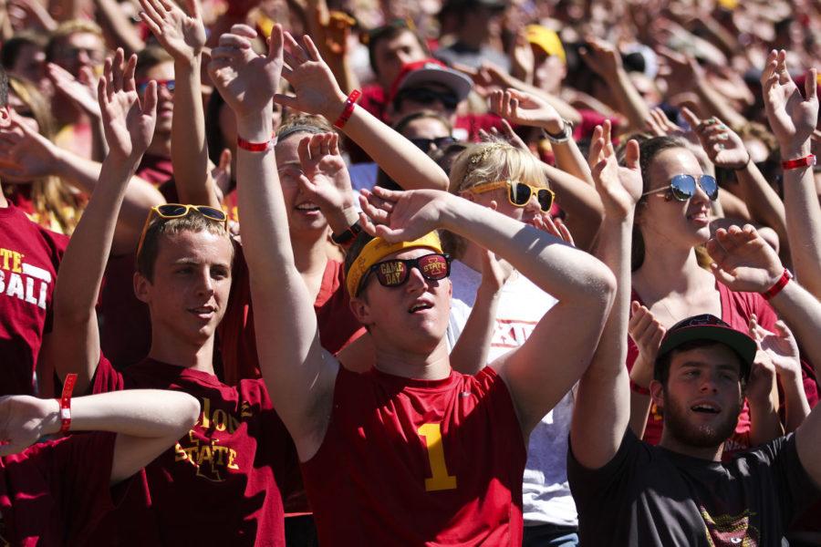 Columnist Titus recommends that ISU fans go to Iowa City and represent Iowa State in a classy way. She suggests that fans dont allow Iowa fans behavior toward opposing crowds deter them from going and cheering on their team.
