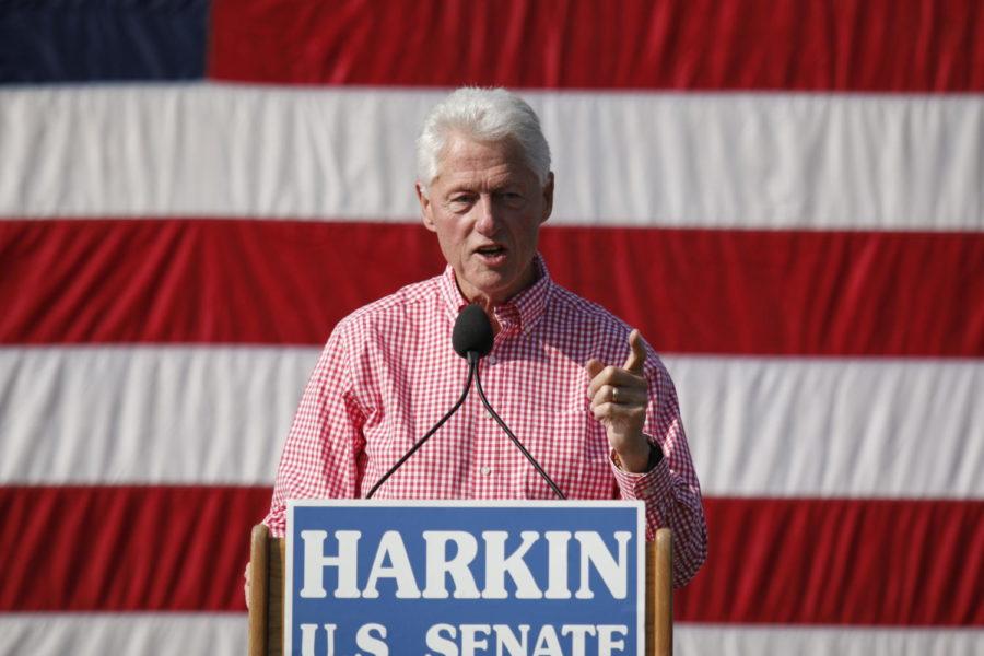 The 37th Harkin Steak Fry in Indianola, Iowa, on Sept. 14 drew in a variety of potential Iowa political candidates and special guests including former President Bill Clinton and former Secretary of State Hillary Clinton. This is the Sen. Tom Harkin’s final steak fry since he is vacating his Senate seat in January 2015.