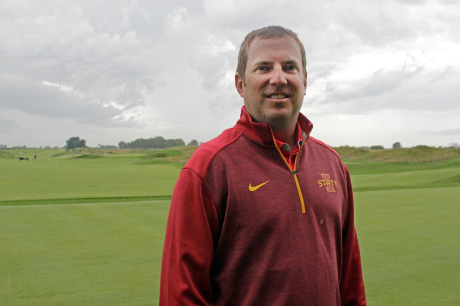 Chad+Keohane%2C+the+new+assistant+golf+coach%2C+joined+Iowa+States+coaching+staff.