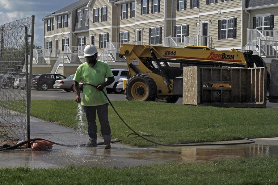 Residents at the new Copper Beech townhomes haven't been satisfied with some of the issues and findings they've discovered upon move-in. Residents have reported holes in walls, beer cans in bathtubs and paint splatters all over windows. The townhomes opened for move-in on Aug. 23 for most residents.