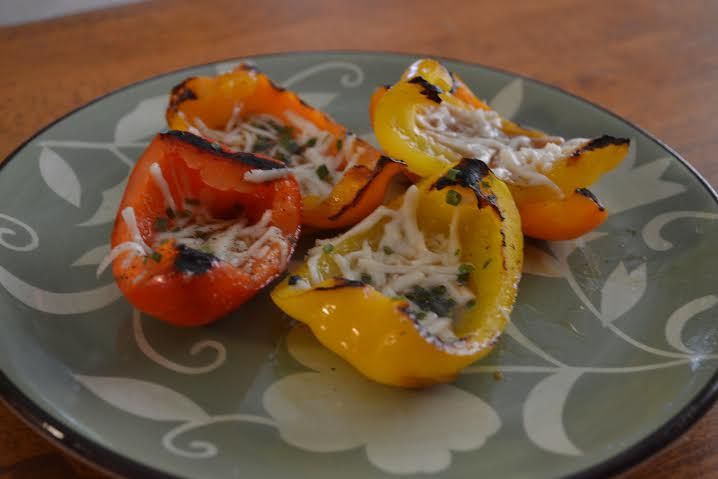 Add some beautiful color to your meals without spoiling the nutritional value with grilled peppers.