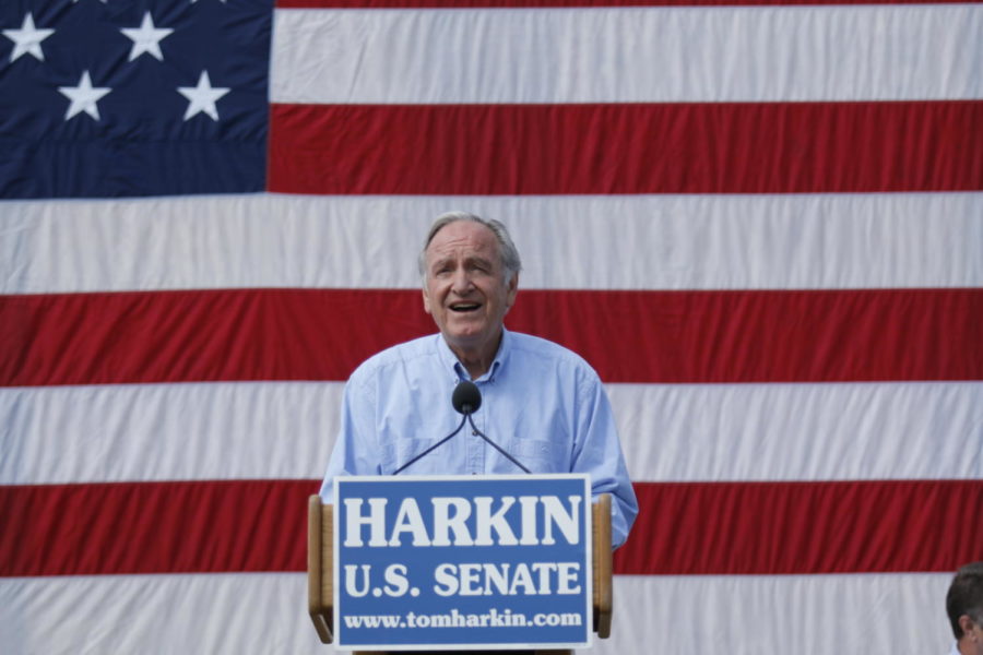 The 37th Harkin Steak Fry in Indianola, Iowa, on Sept. 14 drew in a variety of potential Iowa political candidates and special guests including former President Bill Clinton and former Secretary of State Hillary Clinton. This is the senator’s final steak fry as he ends his congressional career, vacating his Senate seat in January 2015.