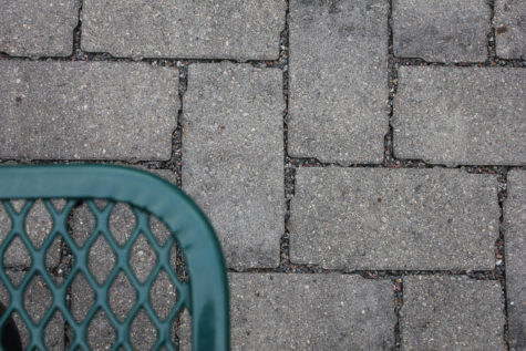 Brick pavers outside the College of Design are an environmentally friendly alternative to concrete or asphalt. The bricks can absorb up to five gallons of water, keeping it out of the sewers. This design prevents puddles and ensures the water returns to the ground.