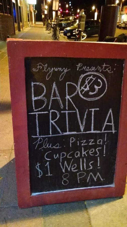 BarFly Trivia will return to DGs Taphouse on Monday, Nov. 17. The monthly trivia night is a fundraiser for Flyway, a literary journal dedicated to environmental writing. 