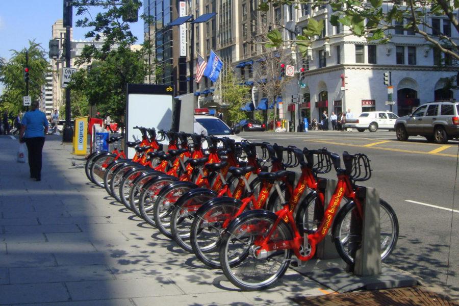 Many cities have functioning bike share programs to help people get around the cities faster, save money and reduce pollution than driving a car. Now, bike share has potential to come to Iowa State and give students the option of getting to these places faster and with less pollution.