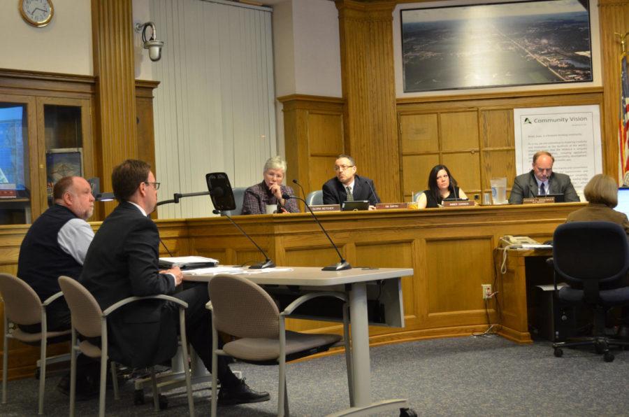 With the increase of high-density housing developments and 2.9 million riders of CyRide in nine years, Ames City Council discussed how to assure a long-term viability to the transit system at the meeting Jan. 13.