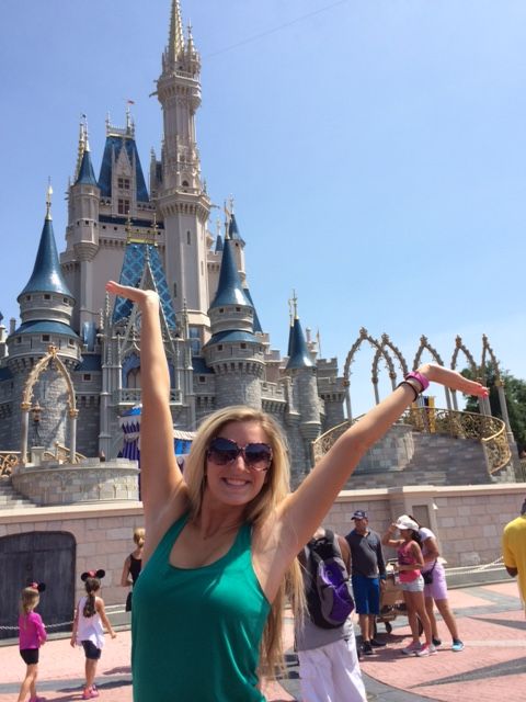 Kelsey Duff, senior in marketing, interned with the Disney College Program.