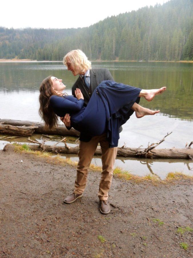 Nick and Rachel Schneider had their wedding ceremony at Todd Lake, Bend, Ore. in October 2014.