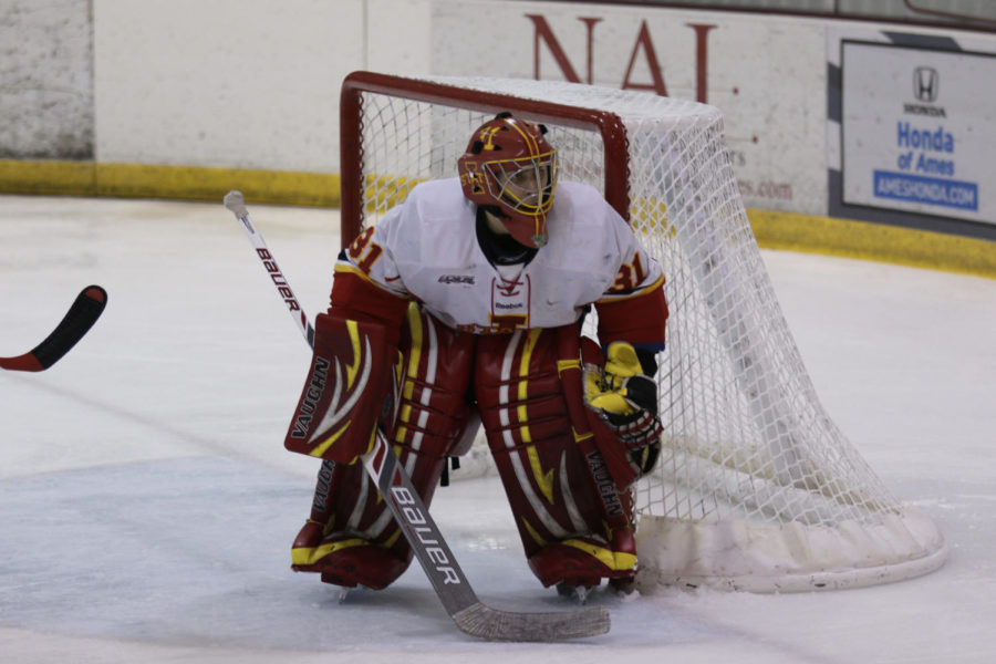 Senior Matt Cooper was integral in a Cyclone Hockey victory by only allowing one score. Cooper went 37 for 38 in total saves for the game. The Cyclones defeated the Oklahoma Sooners 2-1 on Sept. 20 to tie the series.