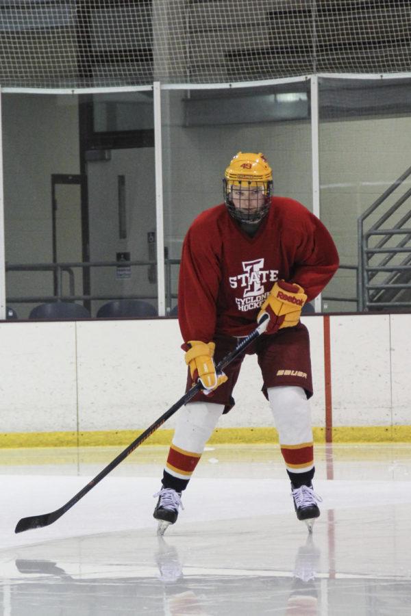 Sophomore forward Andrew Carlson was told he wasnt good enough to play for the Austin Bruins. He used that frustration to motivate himself to improve.