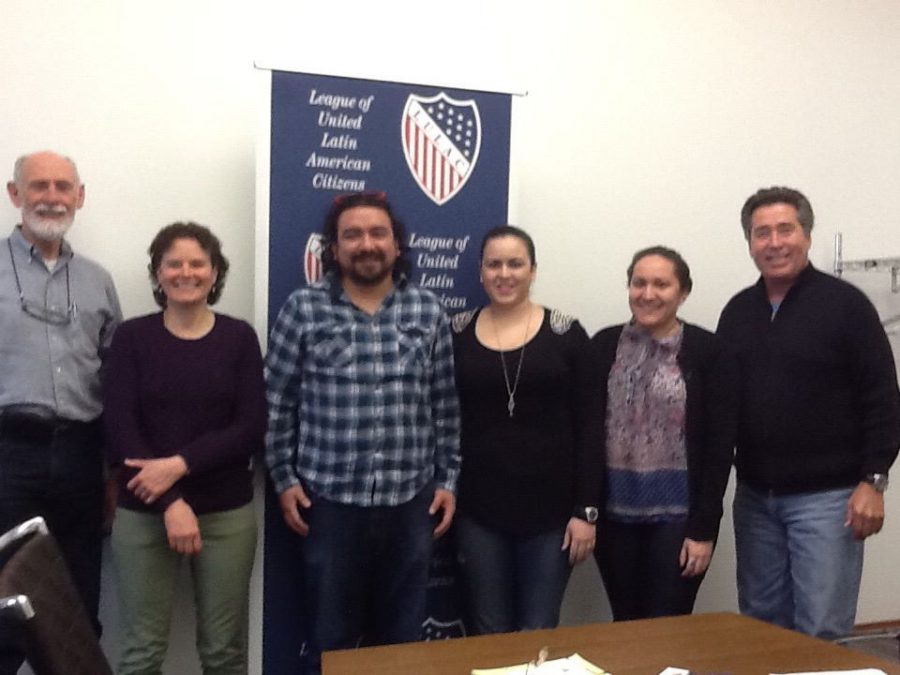 Ames City Council members met on Saturday to initiate the LULAC council. 