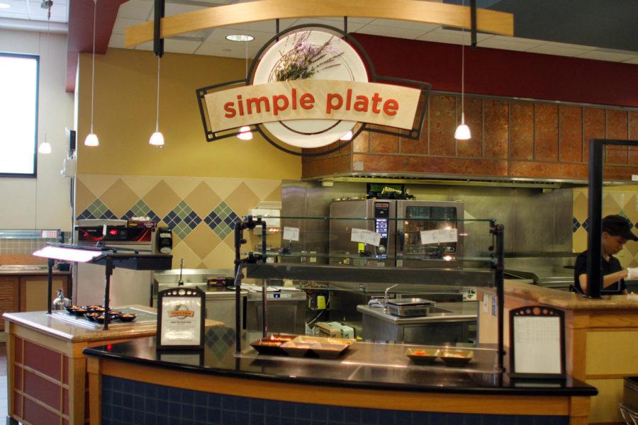 Union Drive Marketplace opened a new venue in its dining center called Simple Plate. Simple Plate aims to create simple, international cuisine dishes so they are readily available to students.