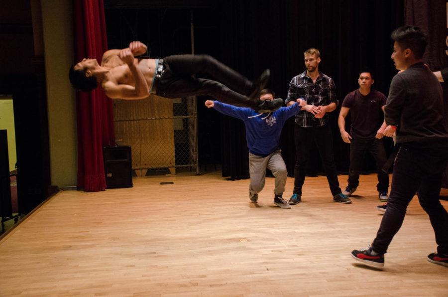 The Cyclone Breakers stun the audience at the Global Gala on March 27. The event was hosted by SUB. The Gala annually brings together performers from diverse backgrounds and encourages students to enjoy other cultures.