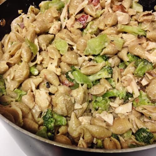 Broccoli Chicken Mac and Cheese