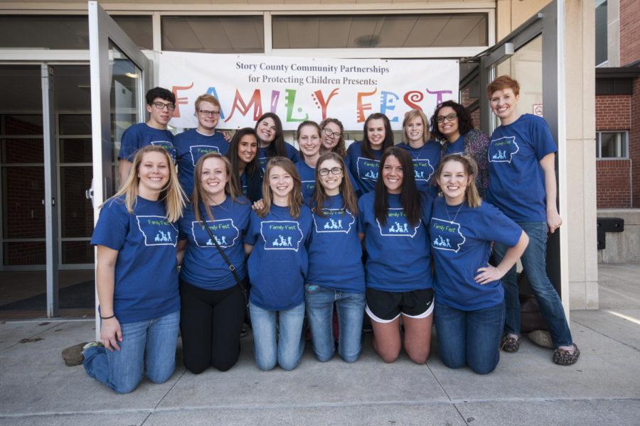 Family fest took place in the Ames High School gymnasium April 11.