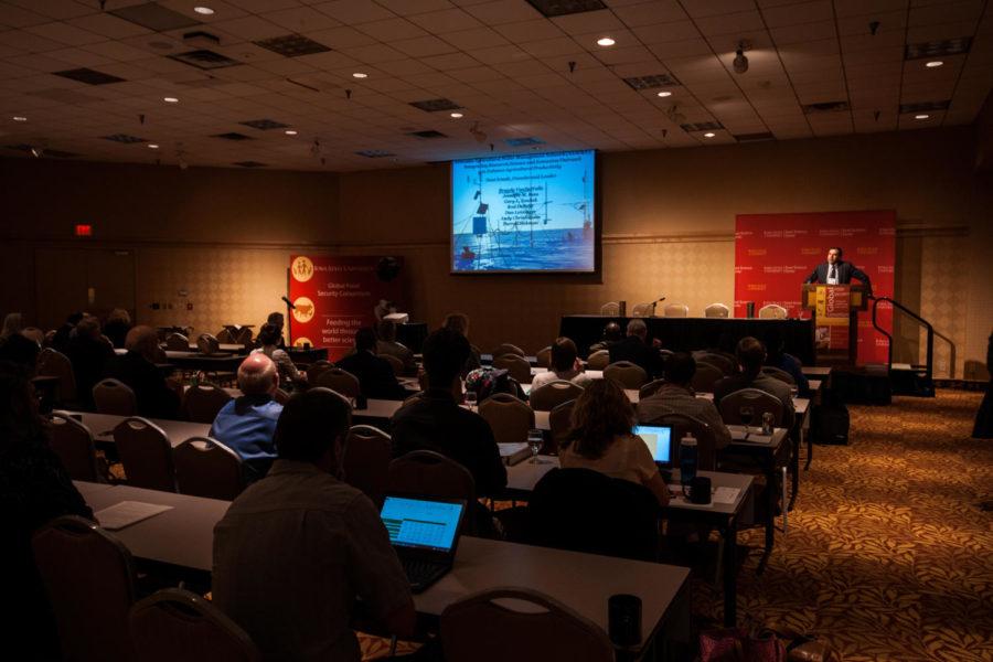 The Global Food Security conference took place at Gateway Hotel in Ames on April 14 and April 15.