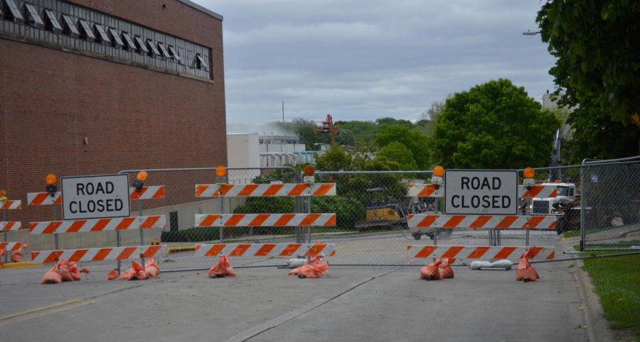Less traffic over the summer months gives Iowa State the opportunity to do maintenance and construction work throughout campus on the roads and parking lots.