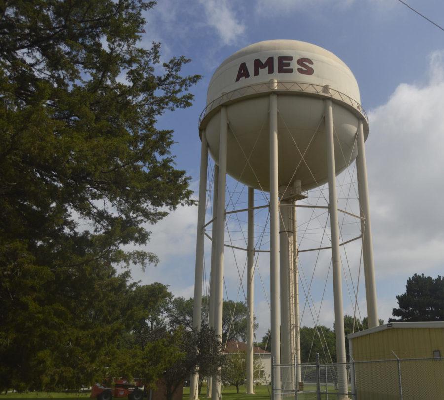 The water tower located just west of North Dakota Avenue, near Ontario Street, will be removed beginning Monday, Aug. 11.