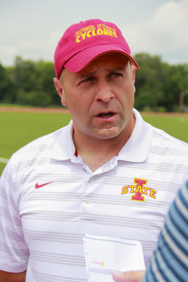 ISU head coach Tony Minatta said leadership will be a key quality to the 2015 ISU soccer team at 2015 media day Aug. 7. 